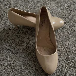 Nude heels 2”